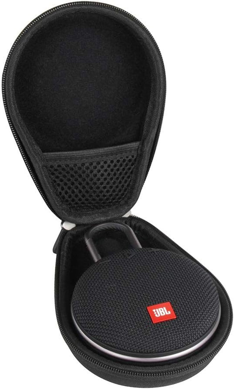 Hermitshell Travel Case Fits JBL Clip 3 Portable Waterproof Wireless Bluetooth Speaker (Black)