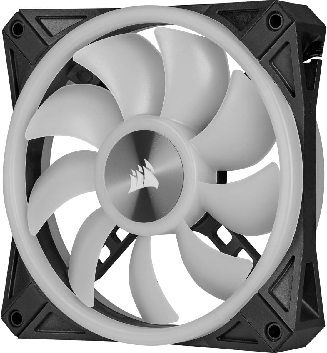 Corsair QL Series, QL140 RGB, 140Mm RGB LED Fan, Single Pack, Black