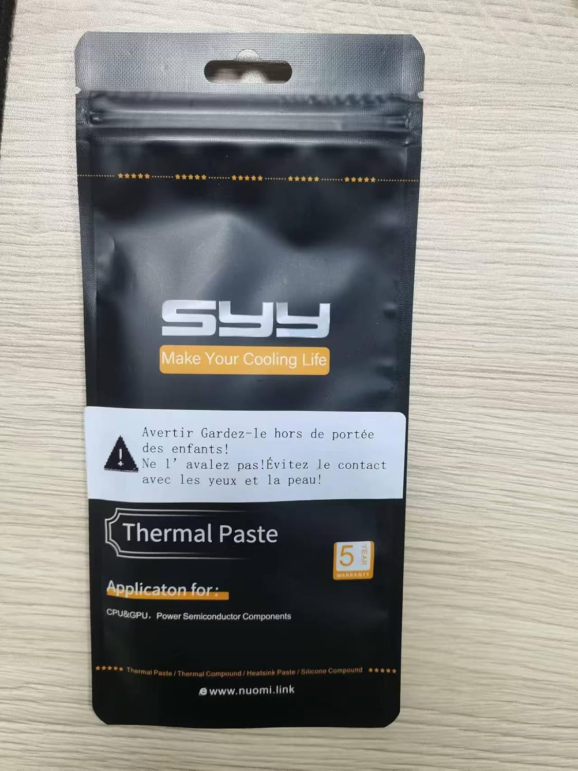 Thermal Paste, SYY 2 Grams CPU Paste Thermal