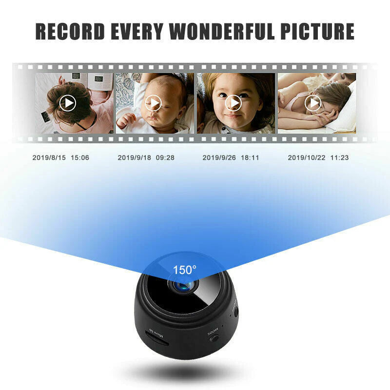 Mini Wireless Hidden Camera Wifi IP Home Security DVR Night Vision HD USB 1080P