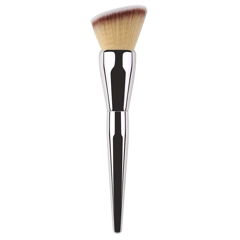 Foundation Brush,Daubigny Large Powder Brush Angled Top Premium Durable Kabuki Makeup Brush Perfect for Blending Liquid,Cream and Flawless Powder,Buffing, Blending,Concealer