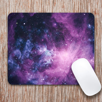 Audimi Cute Mouse Pad, Purple Galaxy Mouse Pad 9.5X7.9 Inch (24X20X0.3Cm)