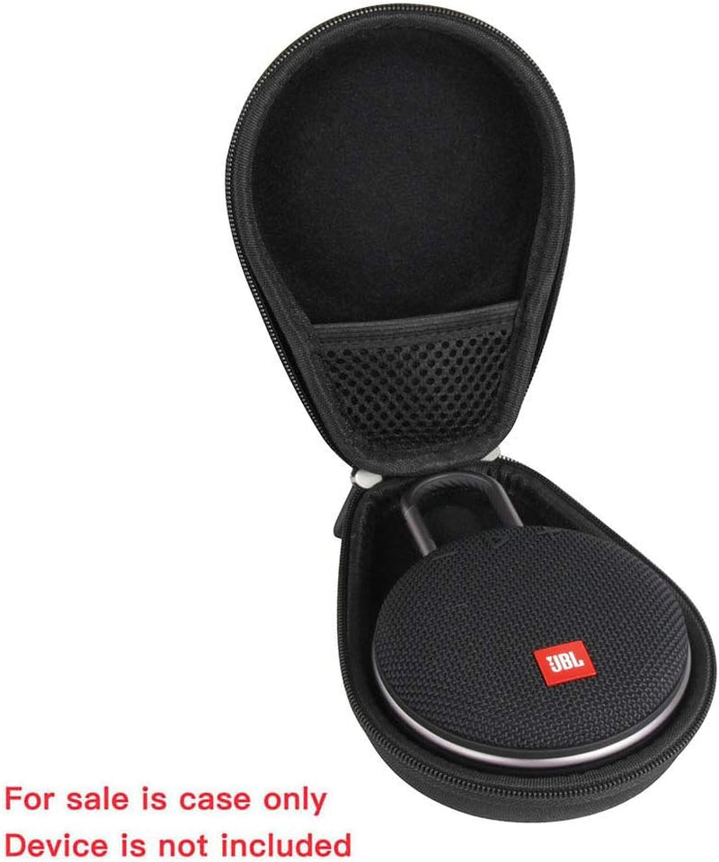 Hermitshell Travel Case Fits JBL Clip 3 Portable Waterproof Wireless Bluetooth Speaker (Black)