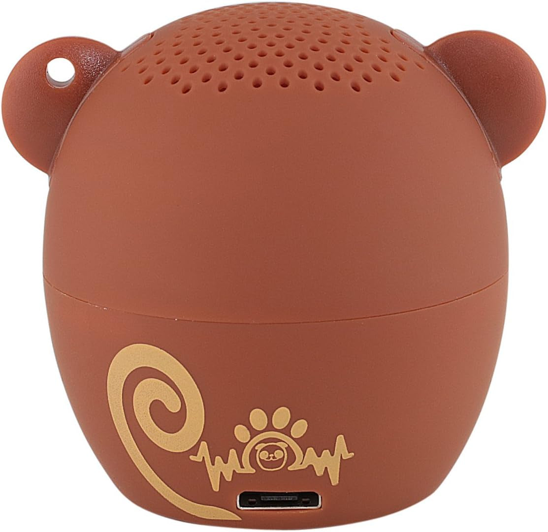 My Audio Pet Mini Bluetooth Animal Wireless Speaker for Kids of All Ages - True Wireless Stereo – Pair with Another TWS Pet for Powerful Rich Room-Filling Sound (GOGO Bananas-Monkey)