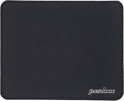 Perixx DX-1000M Waterproof Gaming Mouse Pad with Stitched Edge - Non-Slip Rubber Base Design for Laptop or Desktop Computer - M Size 9.84X8.27X0.08 Inches